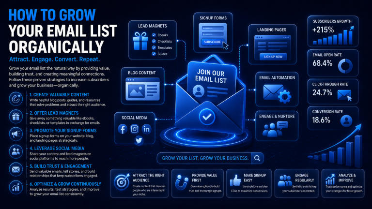 How to Grow Your Email List Organically