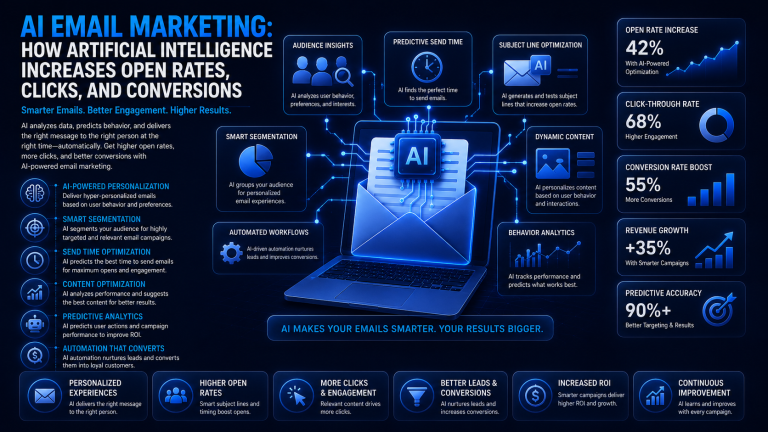 AI Email Marketing: How Artificial Intelligence Increases Open Rates, Clicks, and Conversions