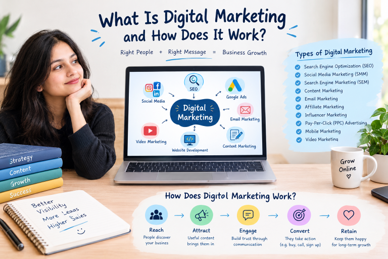 What Is Digital Marketing and How Does It Work?